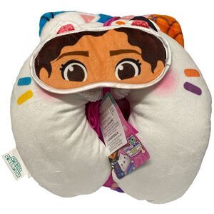Gabby's Dollhouse - Licensed Character Kids 3-Piece Travel Set, with Neck Pillow
